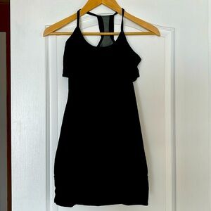 Lululemon Athletic Tank, Black/Camo Built in Bra
